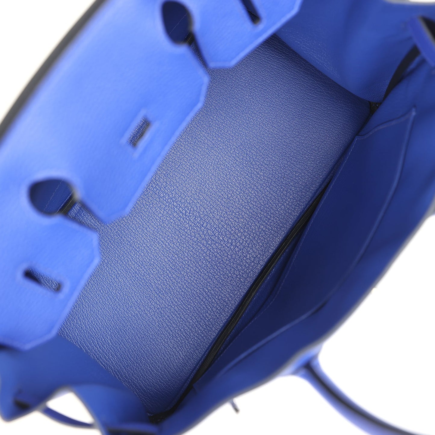 Hermes Birkin 30 Bleu Electric Clemence Palladium Hardware