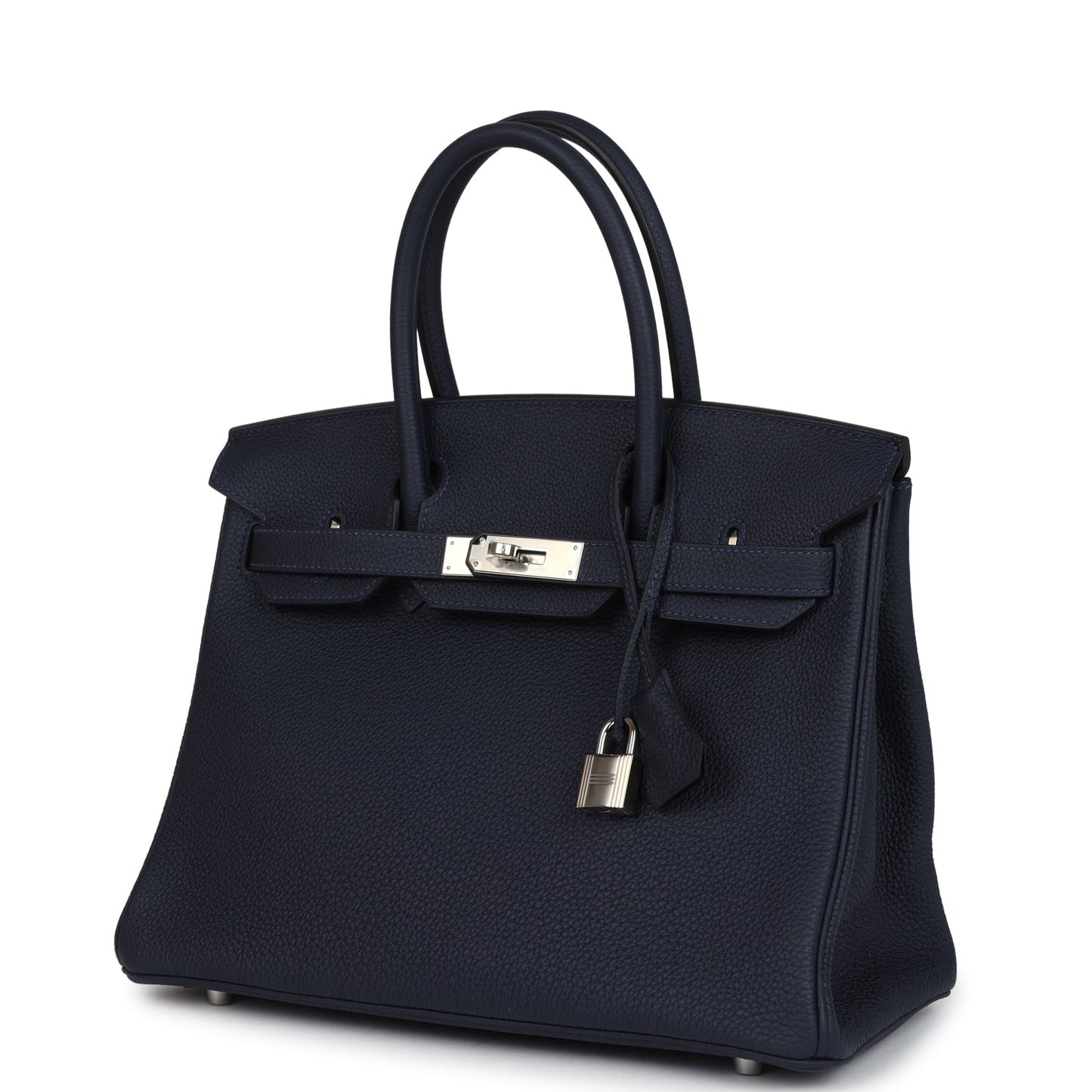 Hermes Birkin 30 Bleu Nuit Togo Palladium Hardware
