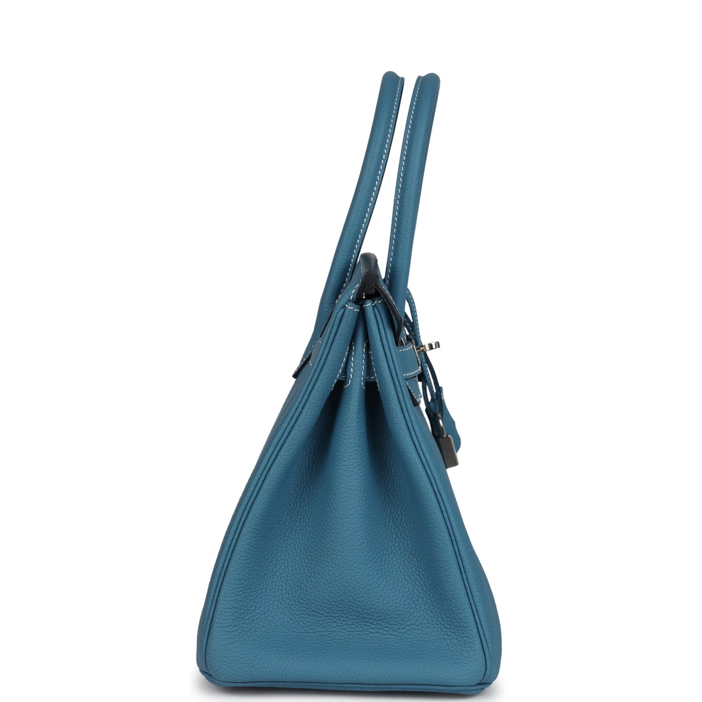 Hermes Birkin 30 Blue Jean Togo Palladium Hardware
