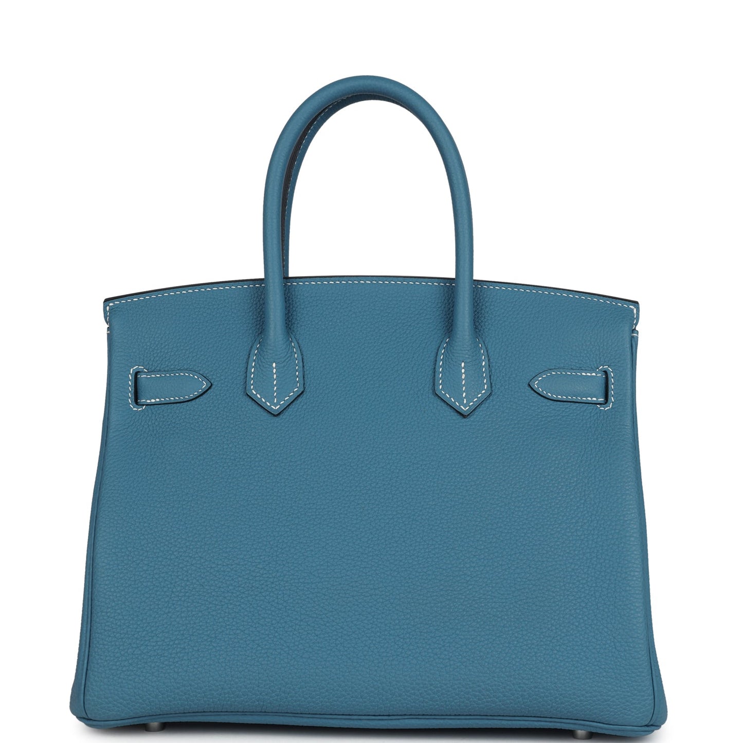 Hermes Birkin 30 Blue Jean Togo Palladium Hardware