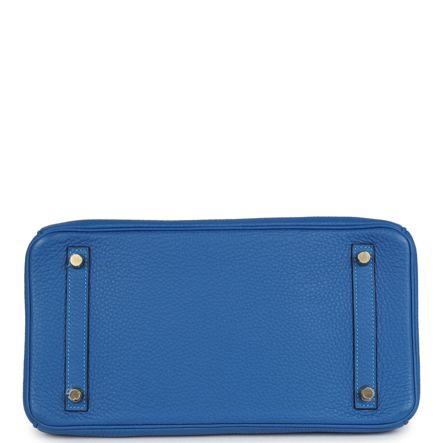 Hermes Birkin 30 Bleu Hydra Clemence Gold Hardware