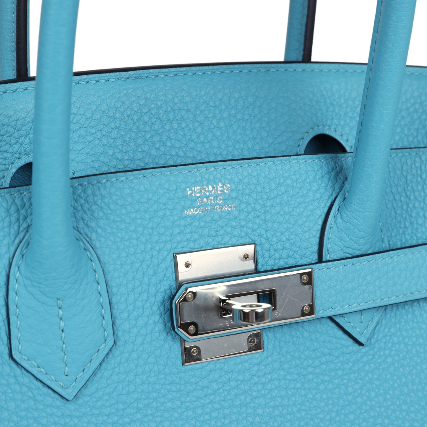 Hermes Birkin 30 Bleu du Nord Togo Palladium Hardware