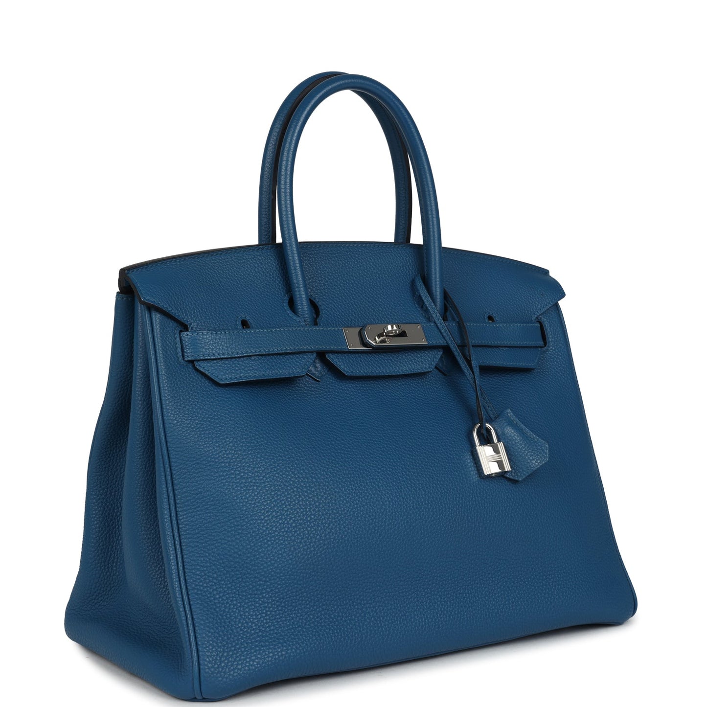 Hermes Birkin 35 Bleu de Galice Togo Palladium Hardware