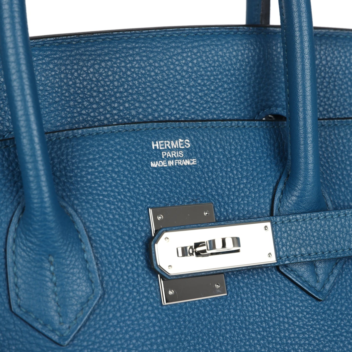 Hermes Birkin 35 Bleu de Galice Togo Palladium Hardware