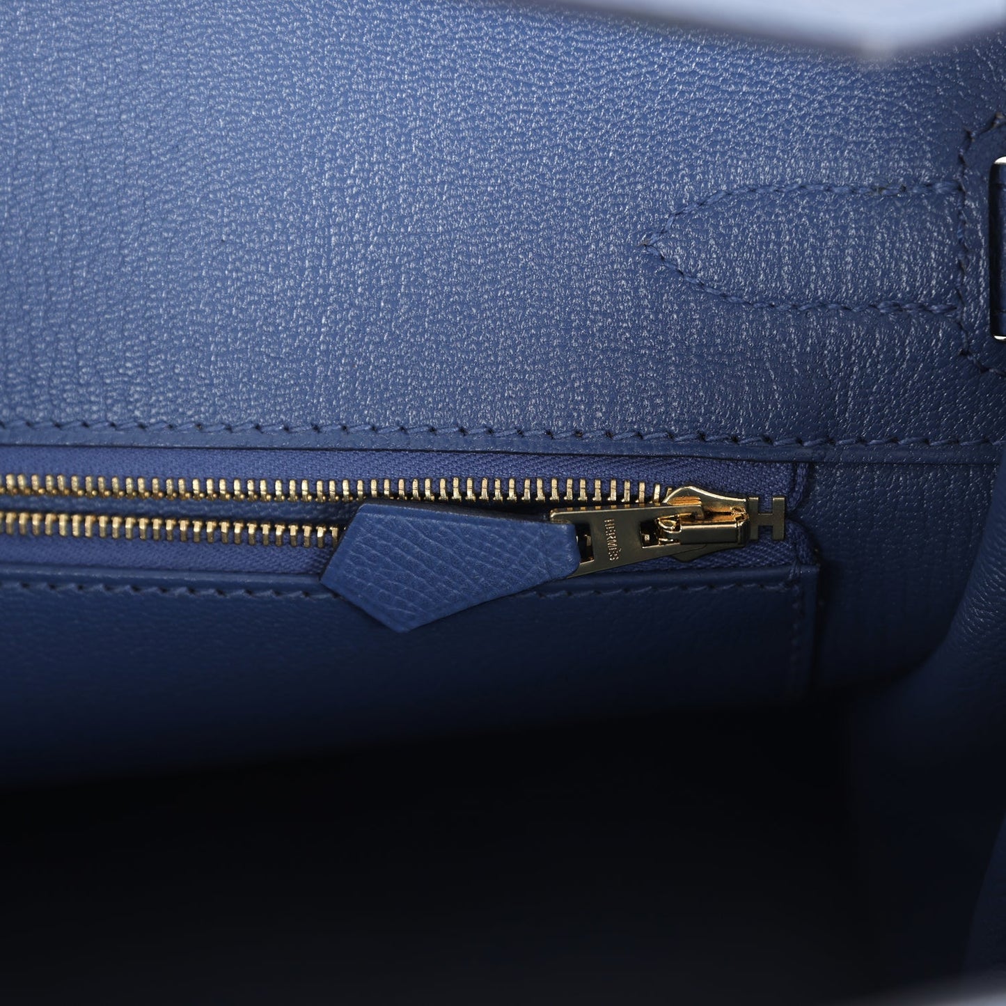 Hermes Birkin 30 Bleu Brighton Epsom Gold Hardware