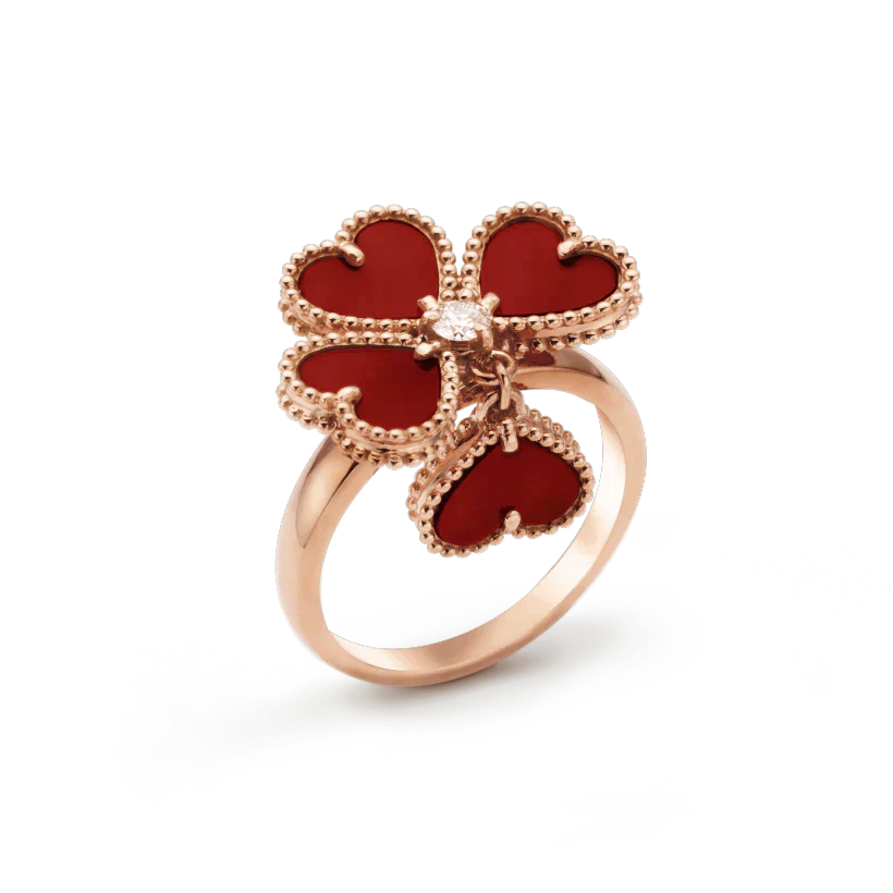 [Moco]Süßklee-Karneol-Ring